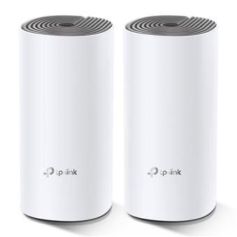 TP-Link AC1200 Whole-home Mesh WiFi System Deco E4(2-pack), 2x10/100 RJ45