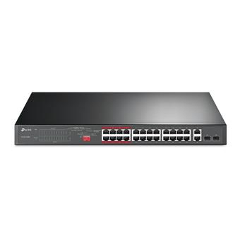 TP-Link TL-SL1226P 24xFE POE+ 250W 2xGb 2xSFP CCTV switch