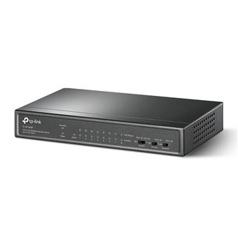 TP-Link TL-SF1009P 8x10/100 POE+ 65W,1x10/100 RJ45 nonPOE,desktop CCTV switch,kov.tělo
