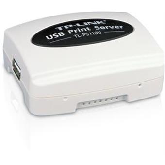 TP-Link TL-PS110U Single USB2.0 Port 10/100 RJ45 print server