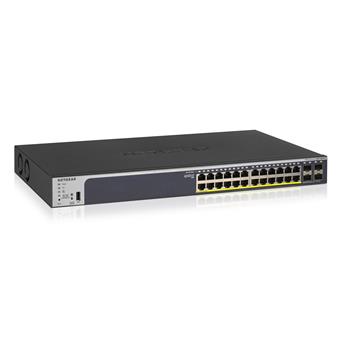 NETGEAR 24xGB PoE+ Smart Pro Switch,4 SFP,GS728TPP