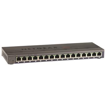 NETGEAR 16-port Gigabit Smart Managed Plus Switch, GS116E