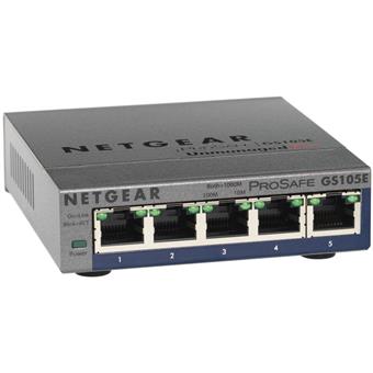 NETGEAR 5xGb Plus Switch,web monit.GS105E
