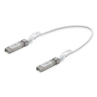 Ubiquiti UC-DAC-SFP+, UniFi SFP DAC Patch Cable, 0,5m, 10Gbps, bílý