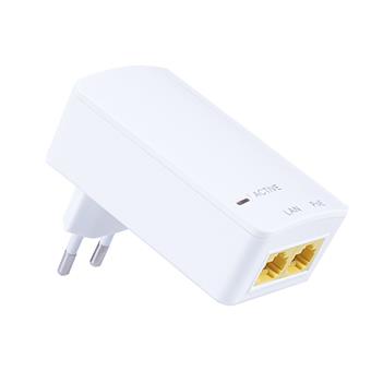MaxLink PI15S PoE injektor - 802.3af, 48V, 0.32A, 15,4W, 1Gbit, do zásuvky