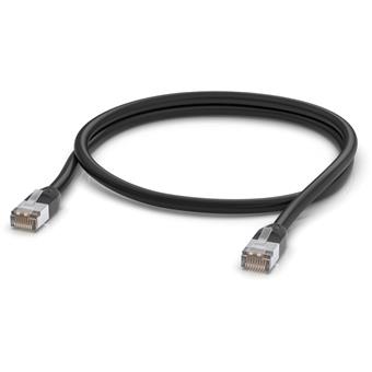 Ubiquiti UACC-Cable-Patch-Outdoor-1M-BK, Venkovní UniFi patch kabel, 1m, Cat5e, černý
