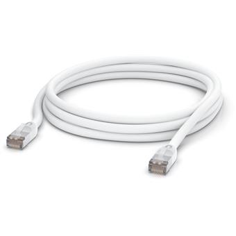 Ubiquiti UACC-Cable-Patch-Outdoor-3M-W, Venkovní UniFi patch kabel, 3m, Cat5e, bílý