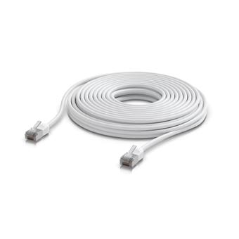 Ubiquiti UACC-Cable-Patch-Outdoor-C6A-12M-W, UniFi Premium Patch Cable Outdoor, 12m, bílá