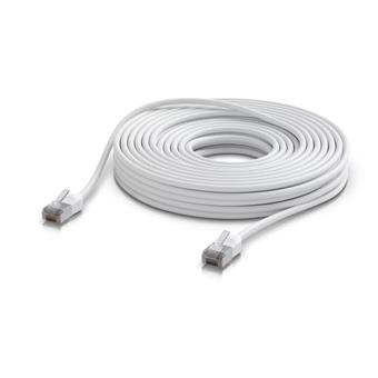 Ubiquiti UACC-Cable-Patch-Outdoor-C6A-15M-W, UniFi Premium Patch Cable Outdoor, 15m, bílá