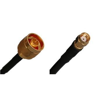 Pigtail 5m 5GHz RF240 N/M - N/M