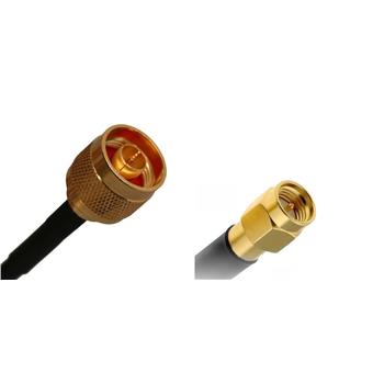 Pigtail RF240 5m - SMA male / N male