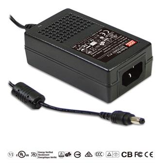 MEANWELL GST25A12-P1J stolný nap.zdroj 12V 25W