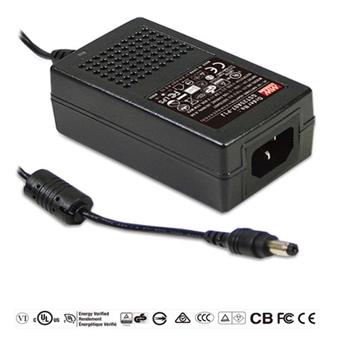 MEANWELL - GST25A05-P1J - Stolný napájací zdroj 5V 25W