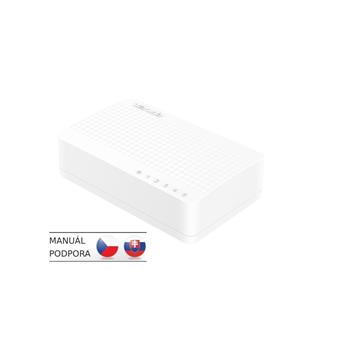 Tenda S105 5 x 10/100 Mb/s Mini Eco Switch, Desktop, Auto MDI/MDIX, spotřeba do 1,5 Watt