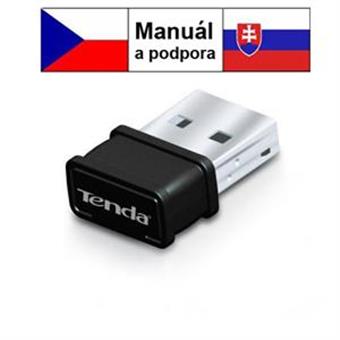 Tenda W311MI WiFi N USB Adapter Pico, 150 Mb/s, 802.11 b/g/n, režimy Client, Soft AP,Win,Mac,Lin