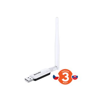 Tenda U1 WiFi N USB Adapter, 300 Mb/s, 802.11 b/g/n, 3.5 dBi, režimy Client, Soft AP,Win,Mac,Lin