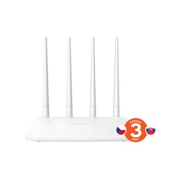 Tenda F6 WiFi N Router 802.11 b/g/n, 300 Mbps, Universal Repeater / WISP / AP, 4x 5 dBi antény