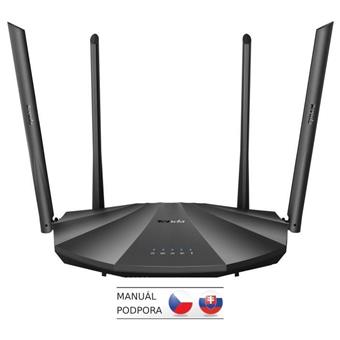 Tenda AC19 WiFi AC Router 2100Mb/s, 1x GWAN, 4x GLAN, 1x USB,VPN, IPv6,4x6dBi,4x4 MU-MIMO, CZ AC2100