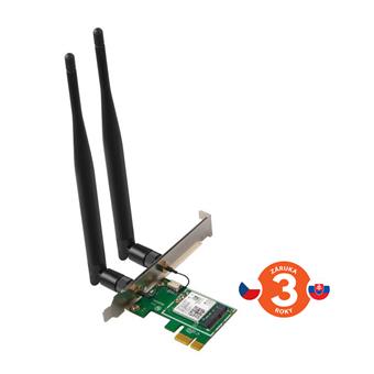 Tenda E30 Wireless AX PCI Express Adapter AX3000, WiFi6, Bluetooth 5.0, WPA3, 2x 5dBi, Windows 10/11