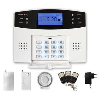 iGET SECURITY M2B - bezdrátový GSM alarm CZ, při poplachu zasílá SMS/telefonuje, záložní baterie