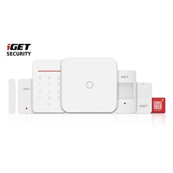 iGET SECURITY M4 - Inteligentný WiFi alarm, ovládanie IP kamier a zásuviek, záloha GSM, Android, iOS