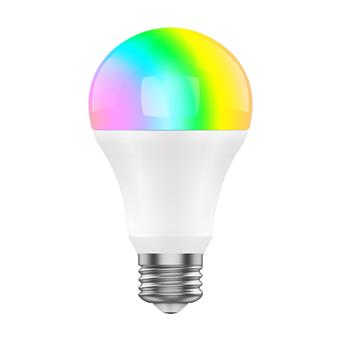 iGET SECURITY DP23 - WiFi LED žárovka E27, 8W, RGB+W, samostatná a pro iGET M4, stmívatelná,16 mil.