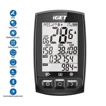 iGET CYCLO C210 - cyklocomputer GPS
