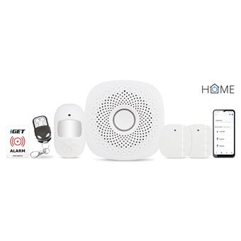 iGET HOME X1 - Inteligentný Wi-Fi alarm, v aplikácii aj ovládanie IP kamier a zásuviek, Android, iOS