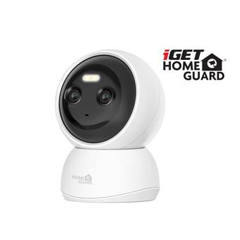 iGET HGWIP222 - WiFi Dual Lens 2K IP kamera s LED + IR nočným videním, zvuk, otočná, CZ aplikácia