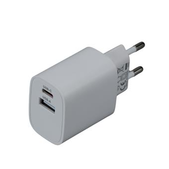 iGET PA20 - napájací adaptér USB-A (10 W) a USB-C (20 W), univerzálny a pre tablety iGET