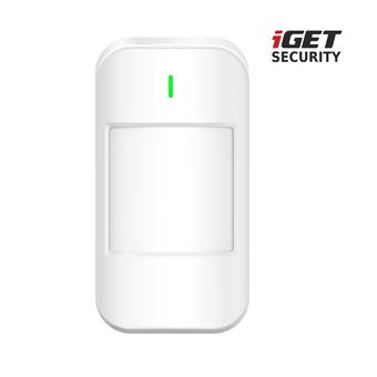 iGET SECURITY MP1 - bezdrátový pohybový PIR senzor pro alarm M6-4G s nastavením citlivosti
