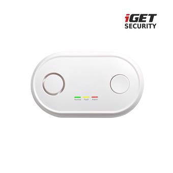 iGET SECURITY MP19 - bezdrátový detektor CO (oxid uhelnatý) pro alarm M6-4G, i samostatný