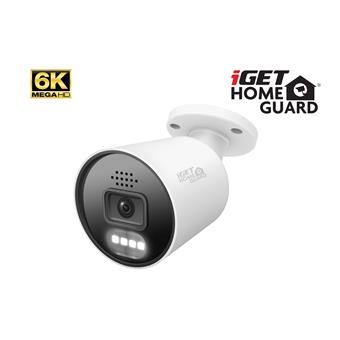 iGET HGNHK942CAM - MegaHD 6K PoE IP kamera, SMART AI detekcia, IP67, zvuk, nočný prísvit 40m, ONVIF