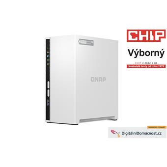 QNAP TS-233 (4core 2,0GHz + NPU, 2GB DDR4 RAM, 2x SATA, 1x GbE, 1x USB 2.0, 1x USB 3.2)