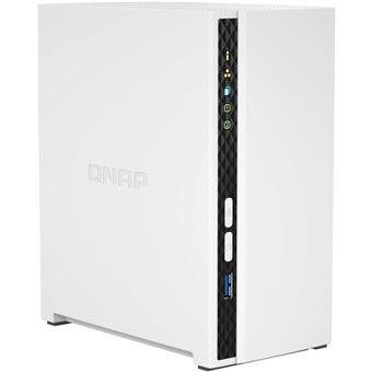 QNAP TS-233 (4core 2,0GHz + NPU, 2GB DDR4 RAM, 2x SATA, 1x GbE, 1x USB 2.0, 1x USB 3.2)
