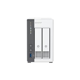 QNAP TS-216G (4core 2,0GHz + NPU, 4GB RAM, 2x SATA, 1x GbE, 1x 2,5GbE, 2x USB 2.0, 1x USB 3.2)
