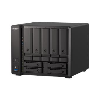 QNAP TS-h973AX-32G (Ryzen 2,2GHz, ZFS, 32GB RAM, 5x 3,5" + 4x 2,5" SATA/2x U.2, 2x 2,5GbE, 1x 10GbE)