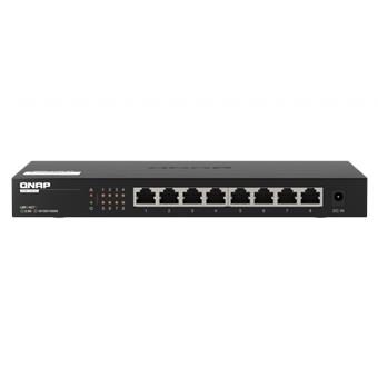 QNAP switch QSW-1108-8T (8x 2,5GbE port, pasivní chlazení, podpora 100M/1G/2,5G)