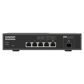 QNAP switch QSW-L3205-1C4T (4x 10GbE port, 1x 10G SFP+/NBASE-T Combo, Lite Managed)