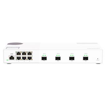 QNAP riadený switch QSW-M2106-4S (6x 2,5GbE RJ45 a 4x 10GbE SFP+)