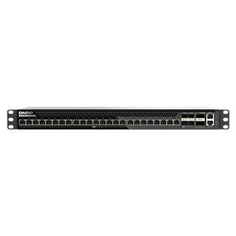 QNAP řízený switch QSW-M7230-2X4F24T (24x 10GbE port, 4x 25Gb port, 2x 100Gb port)