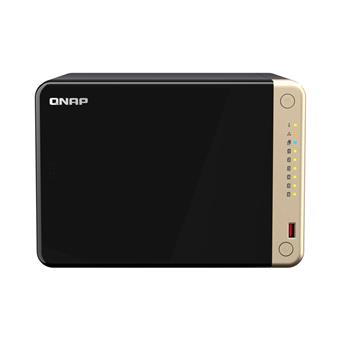 QNAP TS-664-8G (4core 2,9GHz, 8GB RAM, 6xSATA, 2x M.2 NVMe slot, 1xPCIe, 1xHDMI 4K, 2x2,5GbE, 4xUSB)