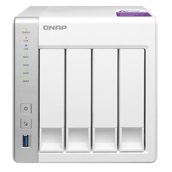 QNAP TS-431P (1,7GHz / 1GB RAM / 4x SATA / 2x GbE / 3x USB 3.0)