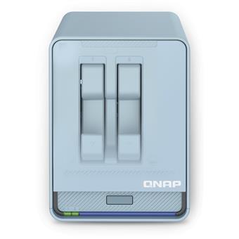 QNAP třípásmový Wi-Fi SD-WAN Mesh AC2200 router/NAS - QMiroPlus-201W (2x SATA / 1x 2,5GbE / 4x GbE)