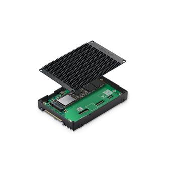 QNAP adaptér QDA-UMP4A (1x M.2 2280 PCIe 4.0 x4 NVMe SSD slot v 2,5" U.2 PCIe 4.0 NVMe SSD rámečku)
