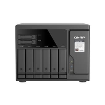 QNAP TVS-h877AX-R5-16G (AMD Ryzen 5, 16GB DDR5 RAM, 6x 3,5"+ 4x 2,5", 3x PCIe, 2x 2,5GbE, 2x 10GbE)