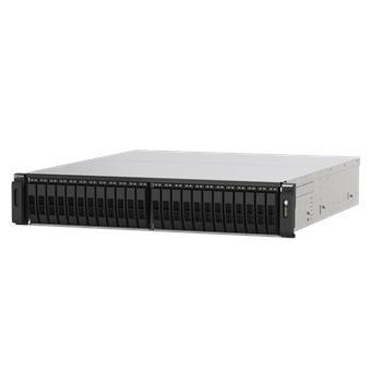 QNAP TS-h2490FU-7232P-64G (EPYC 3,2GHz, ZFS, 64GB ECC RAM, 24x 2,5" U.2, 2x 2,5GbE, 2x 25 GbE)