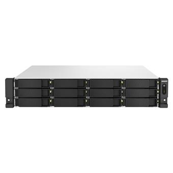 QNAP TS-h1887XU-RP-E2334-16G (Xeon 4,8GHz, ZFS, 16GB ECC RAM, 12x 3,5" + 6x2,5", 2x 2,5GbE, 2x10GbE)