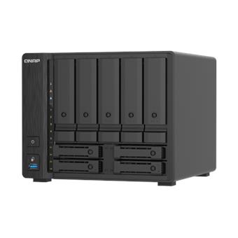 QNAP TS-h966TX-8G (i3 6core, ZFS, 8GB RAM, 5x 3,5" SATA + 4x 2,5" U.2, 2x 2,5GbE, 2x Thunderbolt 4)