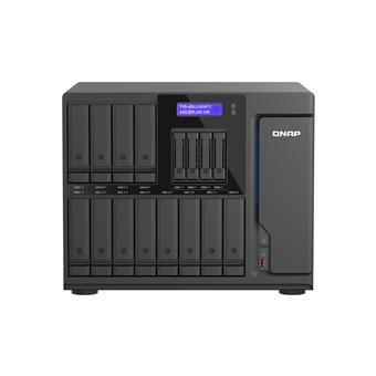 QNAP TVS-AIh1688ATX-U9-32G (Ultra 9, ZFS, 32GB DDR5 ECC RAM, 12x 3,5" + 4x 2,5", 2x 2,5GbE, 2x 10GbE)